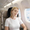 Wanderlite Travel Pillow for Airplanes Memory Foam Neck Pillows for Traveling, Soft & Washable Cover with Storage Bag, Portable Plane Accessories for Airplanes Offices Cars, Black