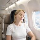 Wanderlite Travel Pillow for Airplanes Memory Foam Neck Pillows for Traveling, Soft & Washable Cover with Storage Bag, Portable Plane Accessories for Airplanes Offices Cars, Grey