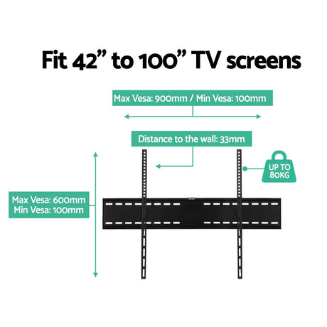 Artiss TV Wall Mount Bracket for 42