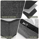 Artiss Under Bed Shoe Storage Containers X4 Box Organiser 12 Pairs Fabric Grey