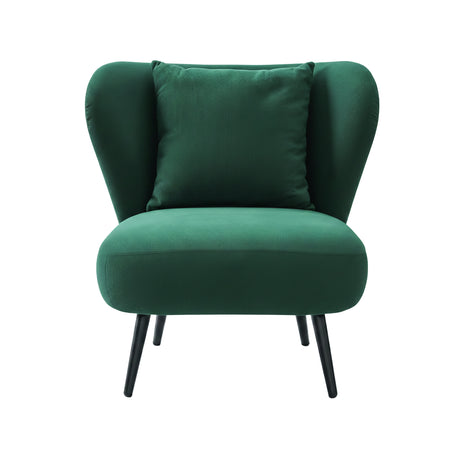 Artiss Armchair Accent Chair Lounge Tub Sofa Couch Corduroy Velvet Green