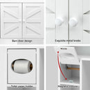 Artiss Bathroom Storage Cabinet Over The Toilet Organiser Laundry Shelf Holder