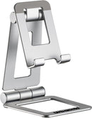 Urbanoki Portable Phone Tablet Stand Dual Folding Desk Travel Cradle Dock