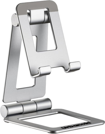 Urbanoki Portable Phone Tablet Stand Dual Folding Desk Travel Cradle Dock