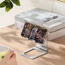 Urbanoki Portable Phone Tablet Stand Dual Folding Desk Travel Cradle Dock