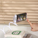 Urbanoki Gooseneck Phone Holder Flexible Clamp Mount for Bed Desk