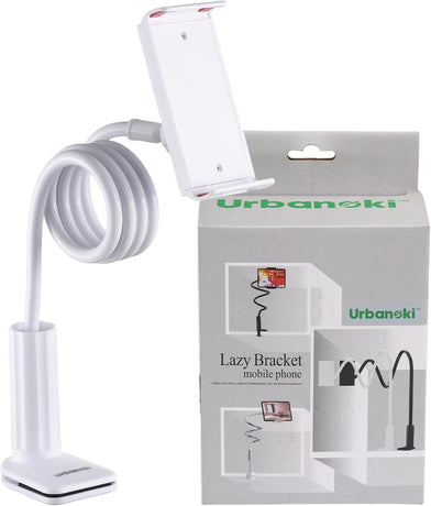 Urbanoki Gooseneck Phone Holder Flexible Clamp Mount for Bed Desk
