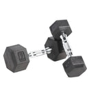 5 Pairs Hex Dumbbells PLUS Dumbbell Rack (150 kg | 5kg-25kg | 1.1m 3-tier Rack)