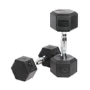 9 Pairs Hex Dumbbells PLUS Dumbbell Rack (270kg | 5kg-25kg | 1.1m 3-tier Rack)