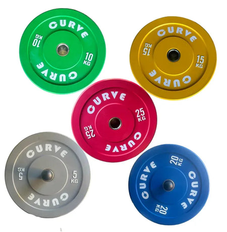Olympic Coloured Bumper Plates 2X10 kg