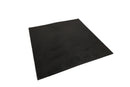 Rubber Gym Mats - Plain Black (15mmx1mx1m)