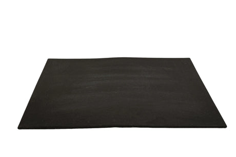 Rubber Gym Mats - Plain Black (15mmx1mx1m)