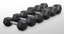 Rubber Hex Dumbbells 2X10 kg