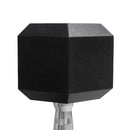Rubber Hex Dumbbells 2X2.5 kg
