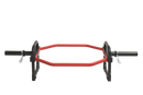 Olympic Shrug Deadlift Bar - Red/Black