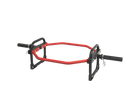 Olympic Shrug Deadlift Bar - Red/Black