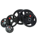 Tri-Grip Olympic Bumper Plates - 105kg kit