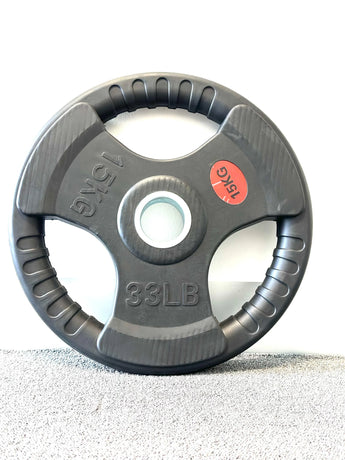 Tri-Grip Olympic Bumper Plates - 105kg kit