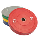 Heavy Duty Tree Rack PLUS Coloured Bumper Plates 150kg Set