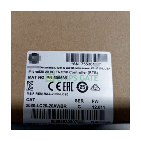 NEW Factory Sealed 2080-LC20-20QWB Micro820 20 I/O ENet/IP Controller