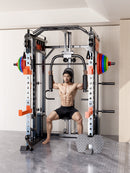 SmartFit M1 Ultra Leg Press and Chest Fly Multi Functional Training Smith Machine Home Gym with 140kgs pin loaded package