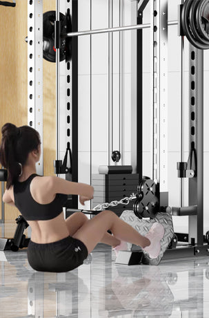 SmartFit M1 Max 140kg Pin Loaded Multi Functional Training Smith Machine Home Gym Power Rack Machine package