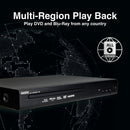 Laser Blu-Ray Player with Multi Region Playback