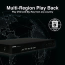 Laser Blu-Ray Player with Multi Region Playback