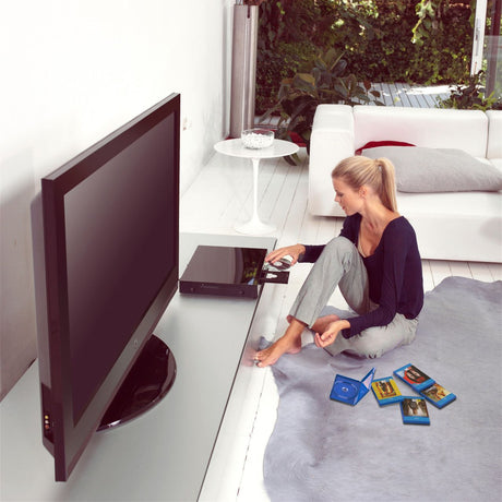 Laser Blu-Ray Player with Multi Region Playback
