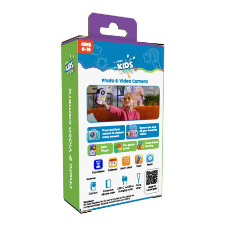 Laser Kids Play Phone Camera and MP3 Player - Purple