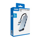 Laser USB 3.0 Data Hub with 4 USB-A Ports