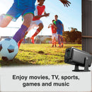 Laser 1080p Android Multi-Angle LED Projector Black