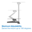 Laser Full Motion TV Wall Mount for 23 inches - 42 inches Panels