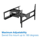 Laser Medium Full Motion TV Wall Mount for 32 inches -55 inches Panels