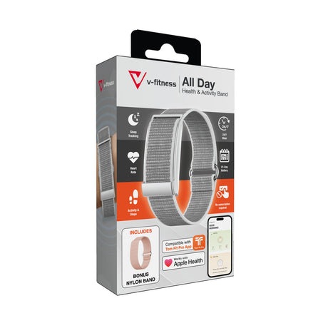 V-Fitness Smart Band Silver