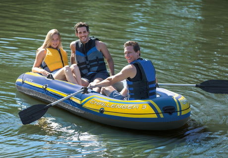 Intex Challenger 3 Boat Set 68370