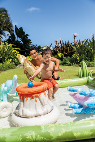 Intex Jurassic Adventure Inflatable Play Center 56132