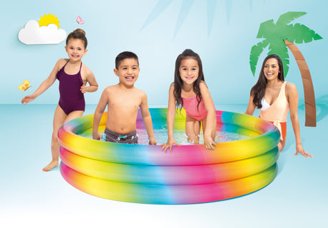 Intex RAINBOW OMBRE POOL 168cm 58449