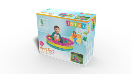 Intex 3 Ring Baby Ball Pit 48674