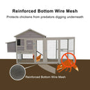 Samland Wooden Outdoor Chicken Coop with Nesting Box, Large Run & Waterproof Roof