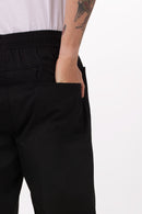 Lightweight Black XXL Baggy Pants by Chef Works