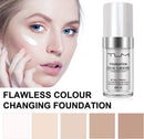 ReviGLam TLM Colour Changing Liquid Foundation Hides Wrinkles & Lines, BB Cream Makeup Base Concealer Cover Moisturizing Fluid for all Skin Tone SPF15, Pack of 1