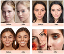 ReviGLam TLM Colour Changing Liquid Foundation Hides Wrinkles & Lines, BB Cream Makeup Base Concealer Cover Moisturizing Fluid for all Skin Tone SPF15, Pack of 2