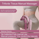 Lymphatic Drainage Massager,Cellulite Massage Roller,Body Sculpting Machine，Thighs Massager, Manual Leg Roller，Relaxing Muscles,360 °28 Wheels Anti Cellulite Roller for Legs (Pink)