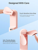Handheld Mini Fan, 2 IN 1 USB Rechargeable Portable Fan [12-19 Working Hours] with Power Bank, Pocket Design for Travel/Summer/Concerts/Lash, Gifts for Women (Pink)Christmas Gifts