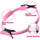 Pilates Ring Kit – Pilates 14" Magic Circle, 9" Mini Exercise Ball for Inner Thighs, Arms & Core Toning – Home Pilates Fitness Ring Workout Set for Women Beginner Starter kit