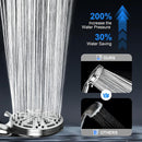 Filtered Shower Head with Handheld, High Pressure 8 Spray Showerhead with Filters & Upgraded Detachable Shower Head, Water Softener Filters Beads for Hard Water -Remove Chlorine