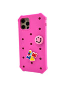 Lovefone Kids Silicone Case iPhone 15 Pink