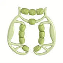 Exercise Fitness Leg Circular Thigh Calf Massage Roller with 12 Wheels for Muscle Stretching And Relaxation.