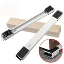 2PC Grey+Lever Handle Furniture Lifter Heavy Roller Move Tool Set Moving Wheel Mover Sliders Kit